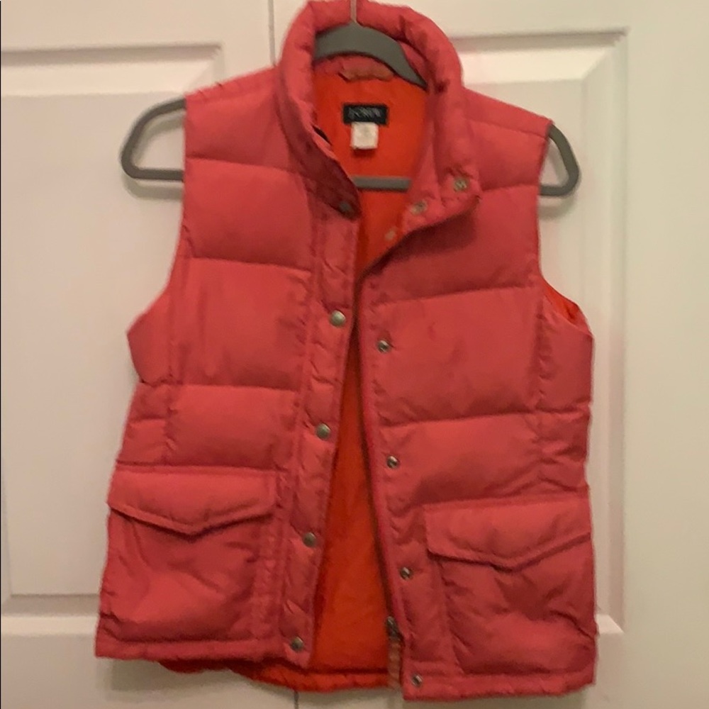 Jcrew women’s xs pink vest